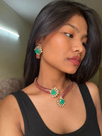 Emerald Ruby Elegance Set