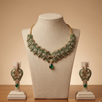 Emerald Vine Necklace Set