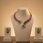 Emerald Ruby Elegance Set