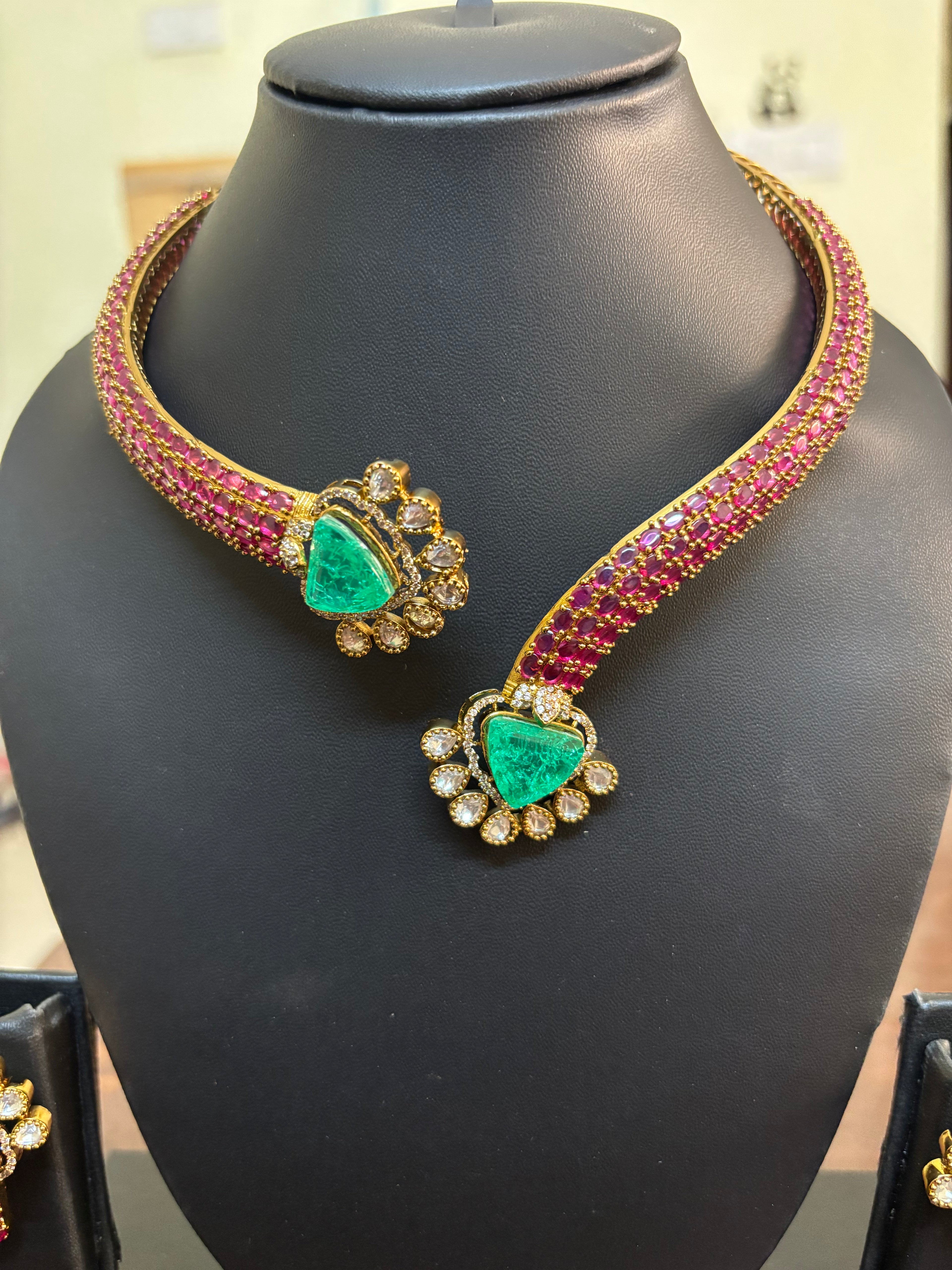 Emerald Ruby Elegance Set