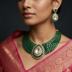 Emerald noor set