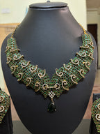 Emerald Vine Necklace Set