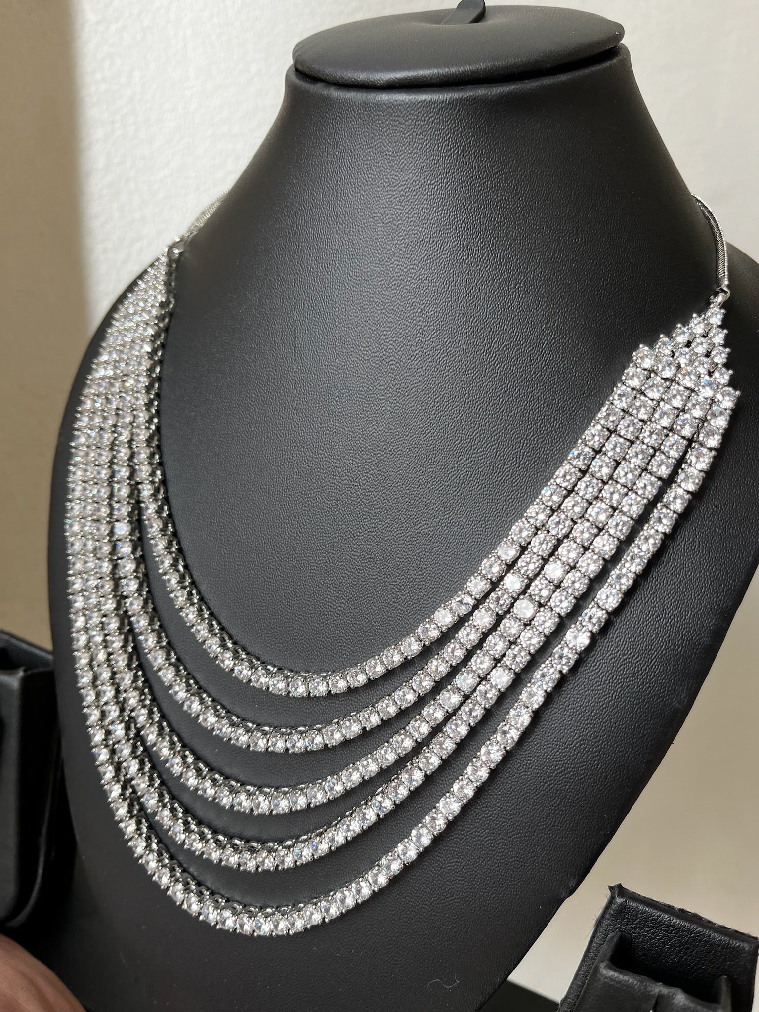 Layered Diamond Necklace