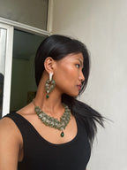 Emerald Vine Necklace Set