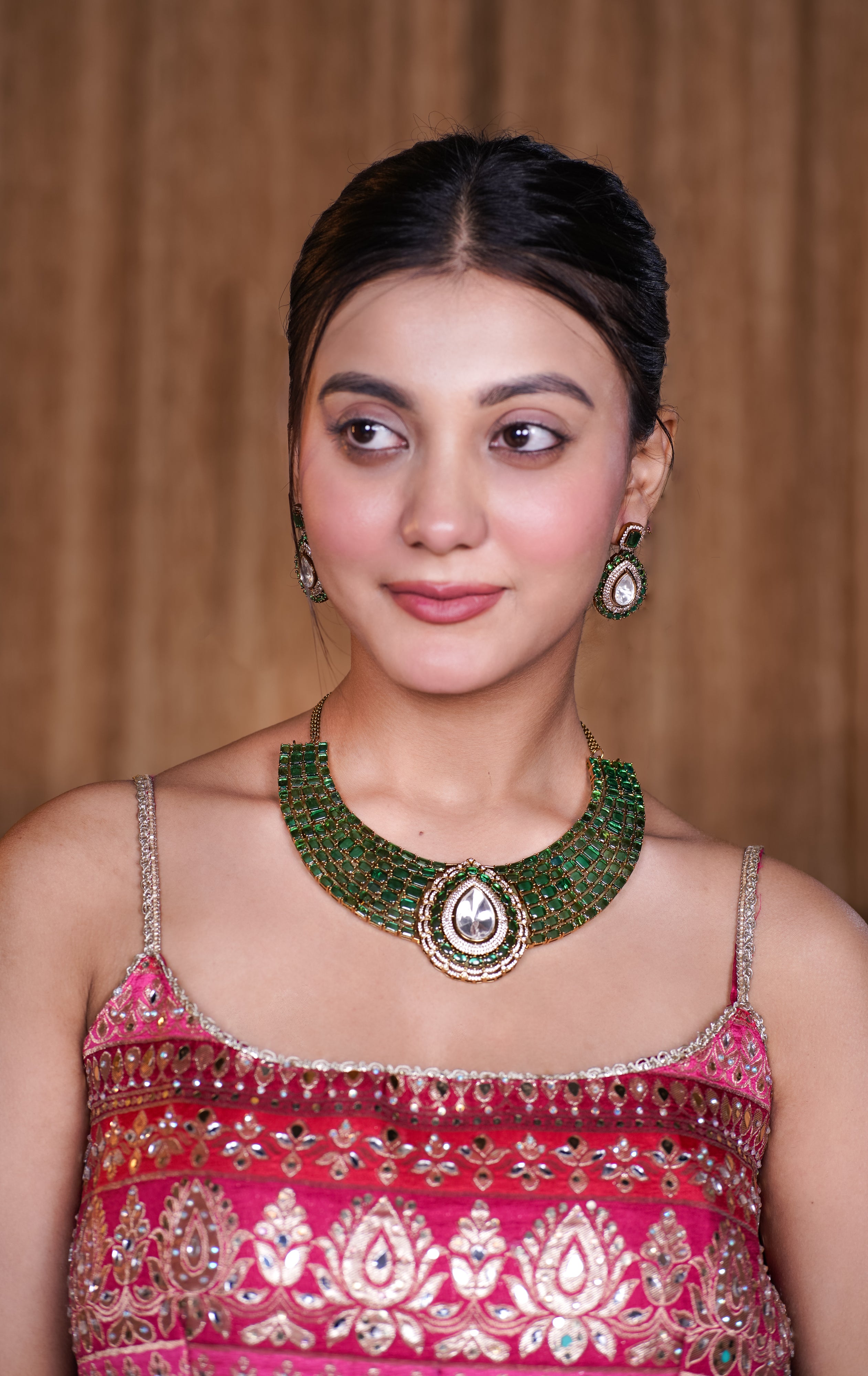 Emerald noor set
