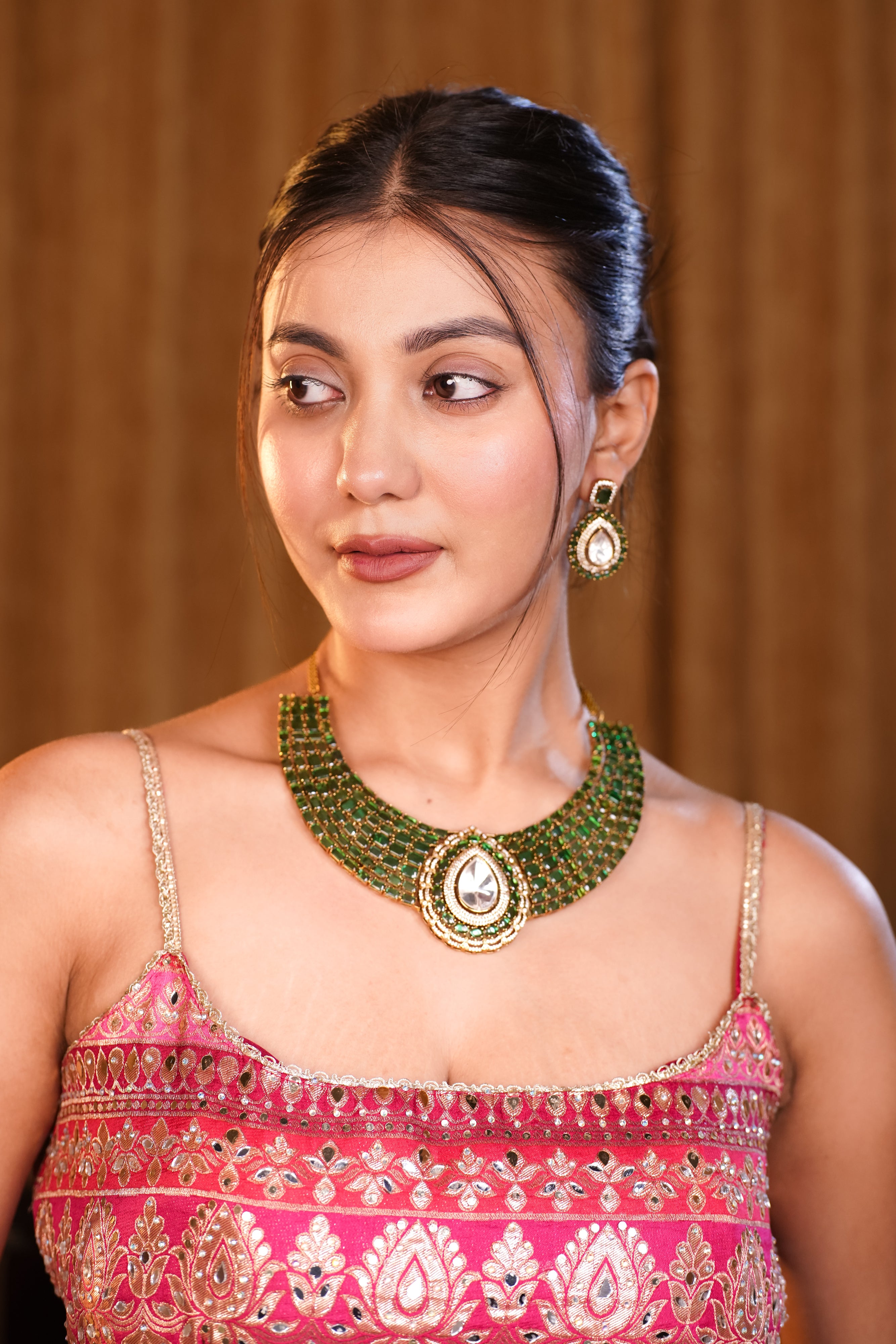 Emerald noor set