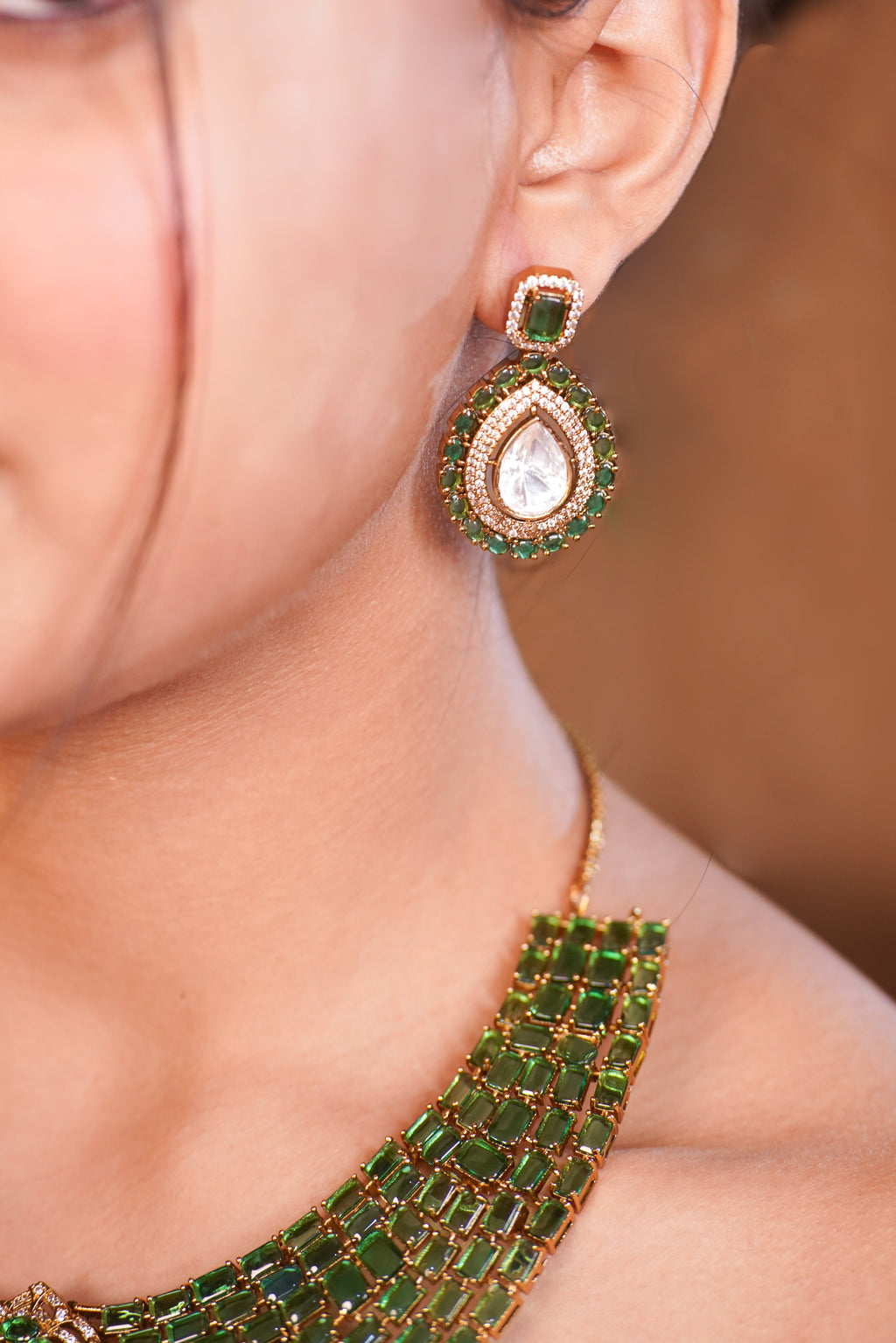 Emerald noor set