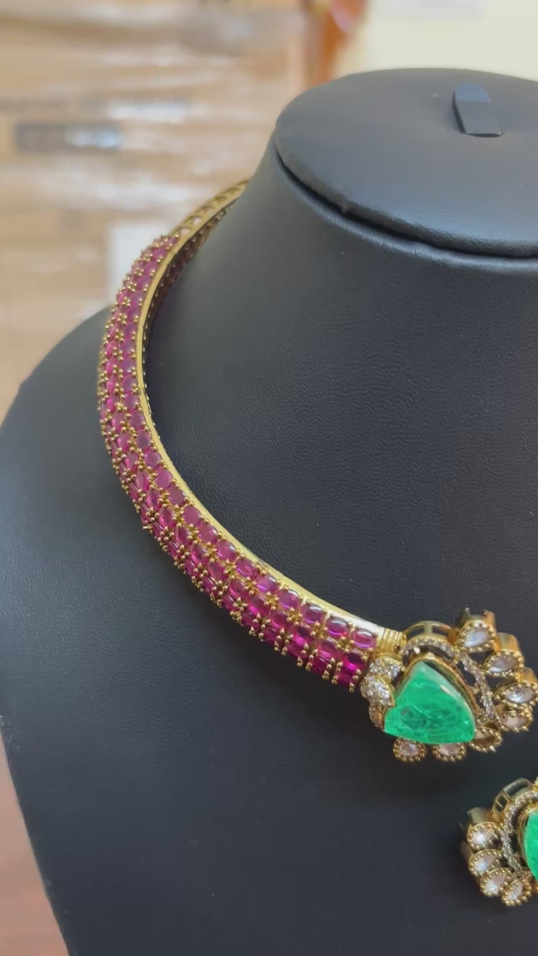 Emerald Ruby Elegance Set